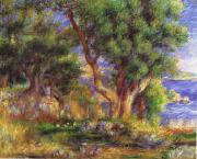 Pierre Renoir Landscape on the Coast near Menton oil painting picture wholesale